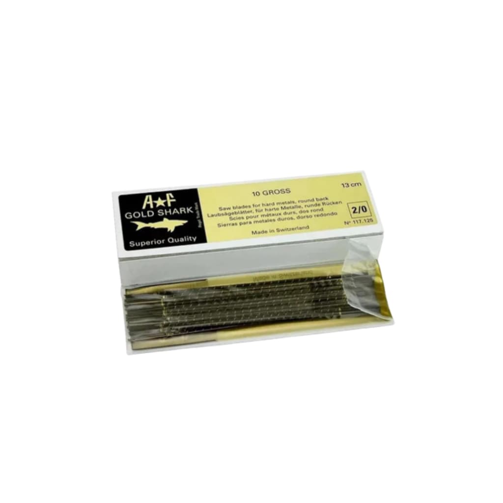 Serra Ourives Gold Shark 2/0 - 12 Unidades