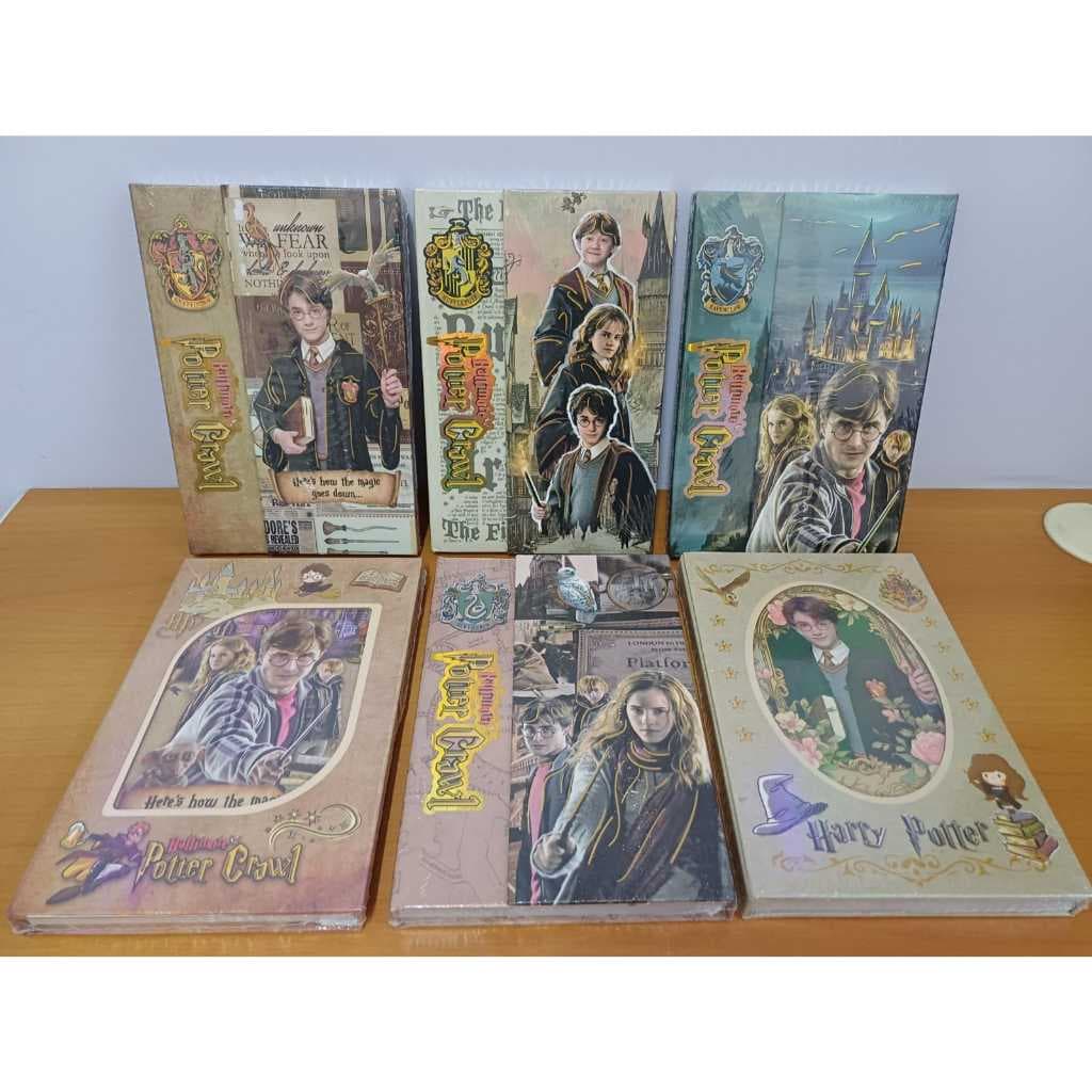 Caderno de Anotações - A5 - com Imã – Harry Potter - Capa conforme a disponibilidade