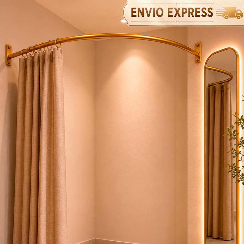 Provador Arco de Parede Loja 90 x 90 Cm Suporte de Cortina Lojas Boutique Roupas Vestiário