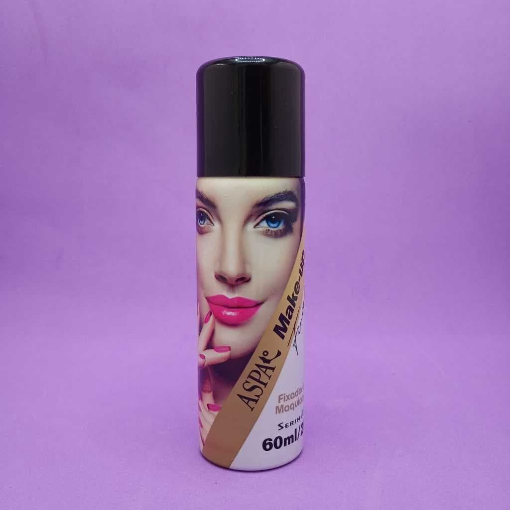 Fixador de Maquiagem Spray Aspa Serinet 60ml Longa Duração Make Up Finish