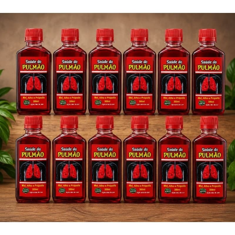 12 Unidades SP Pulmão 300ml