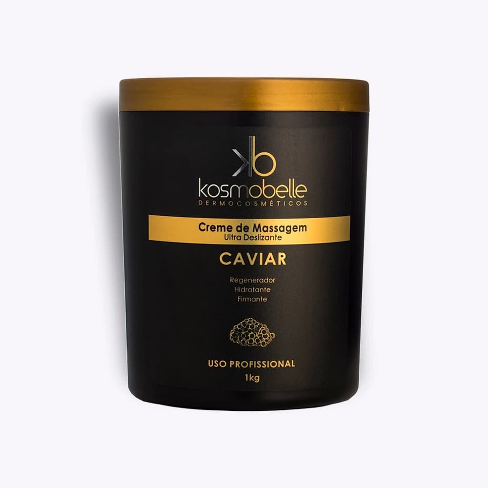 Creme de Massagem Ultra Deslizante Caviar - Kosmobelle Dermocosméticos (01991)