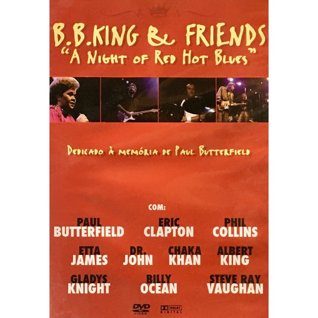 B. B. King & Friends - A Night of Red Hot Blues [dvd]