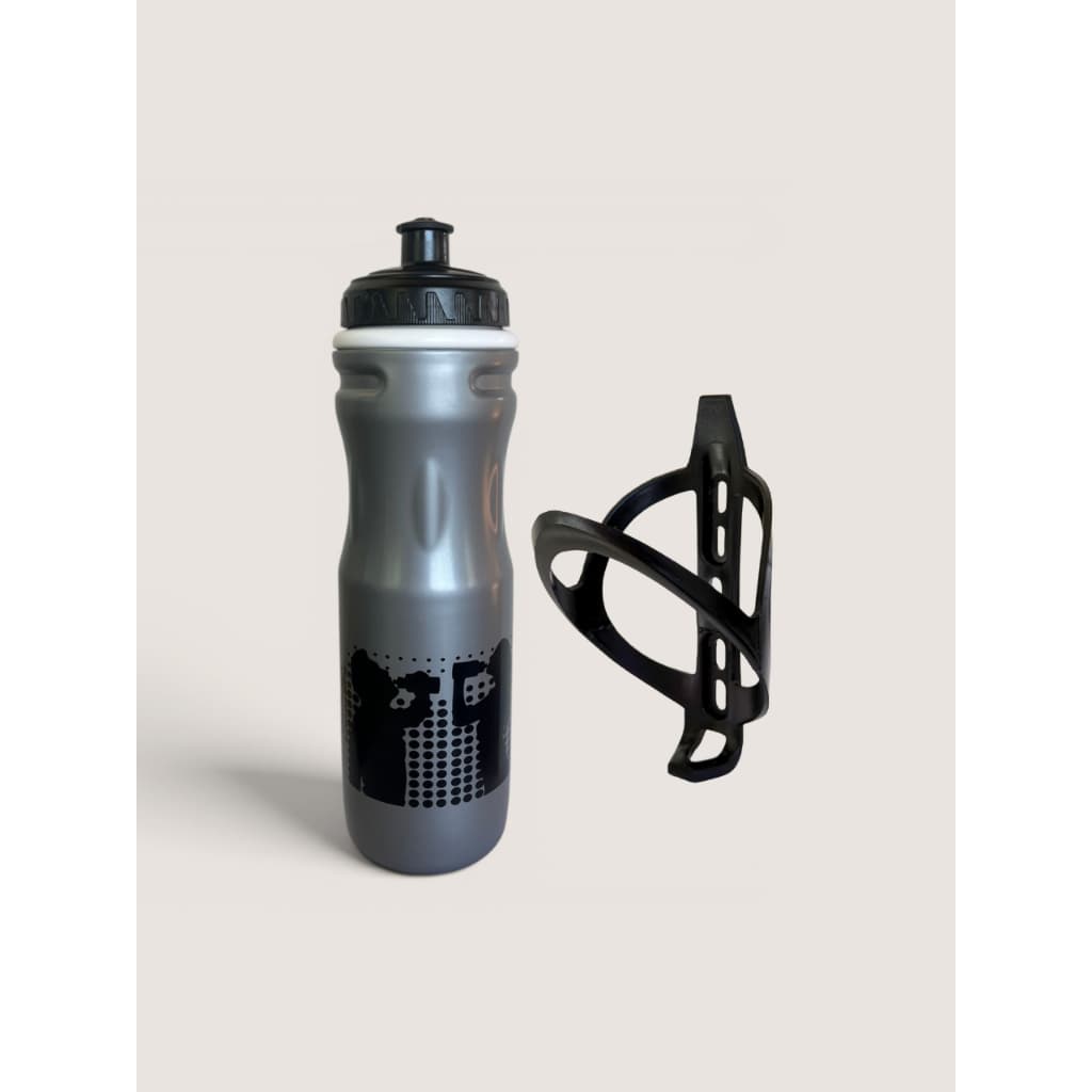 Squeeze Isotérmica 600ml Livre De BPA Com Suporte Para Bike