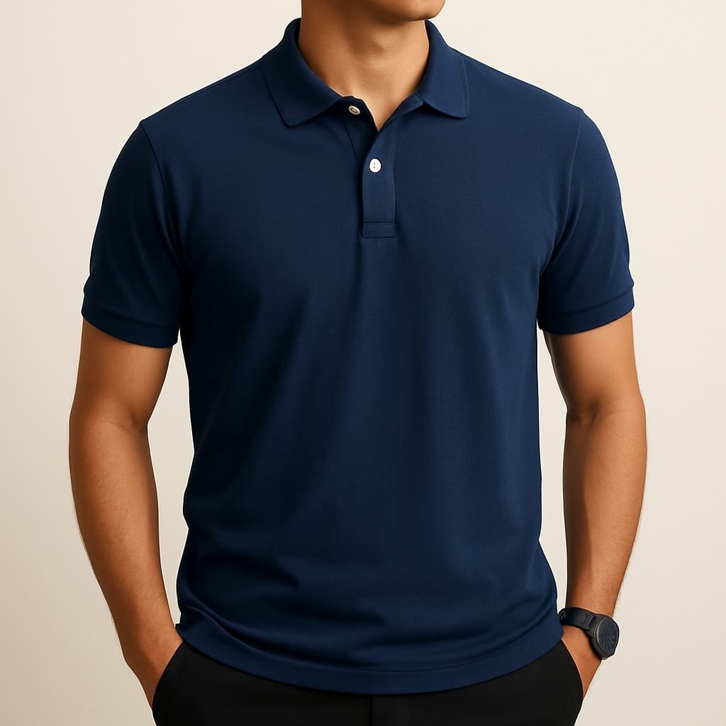 Camisa Polo Masculina Piquet Para Uniforme Empresa e Dia a Dia