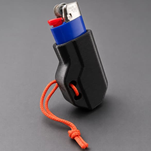 Capinha para Isqueiro Bic Grande com Cordão