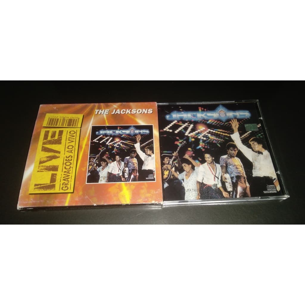 CD Edição Com Luva Michael Jackson The Jacksons Live 2001