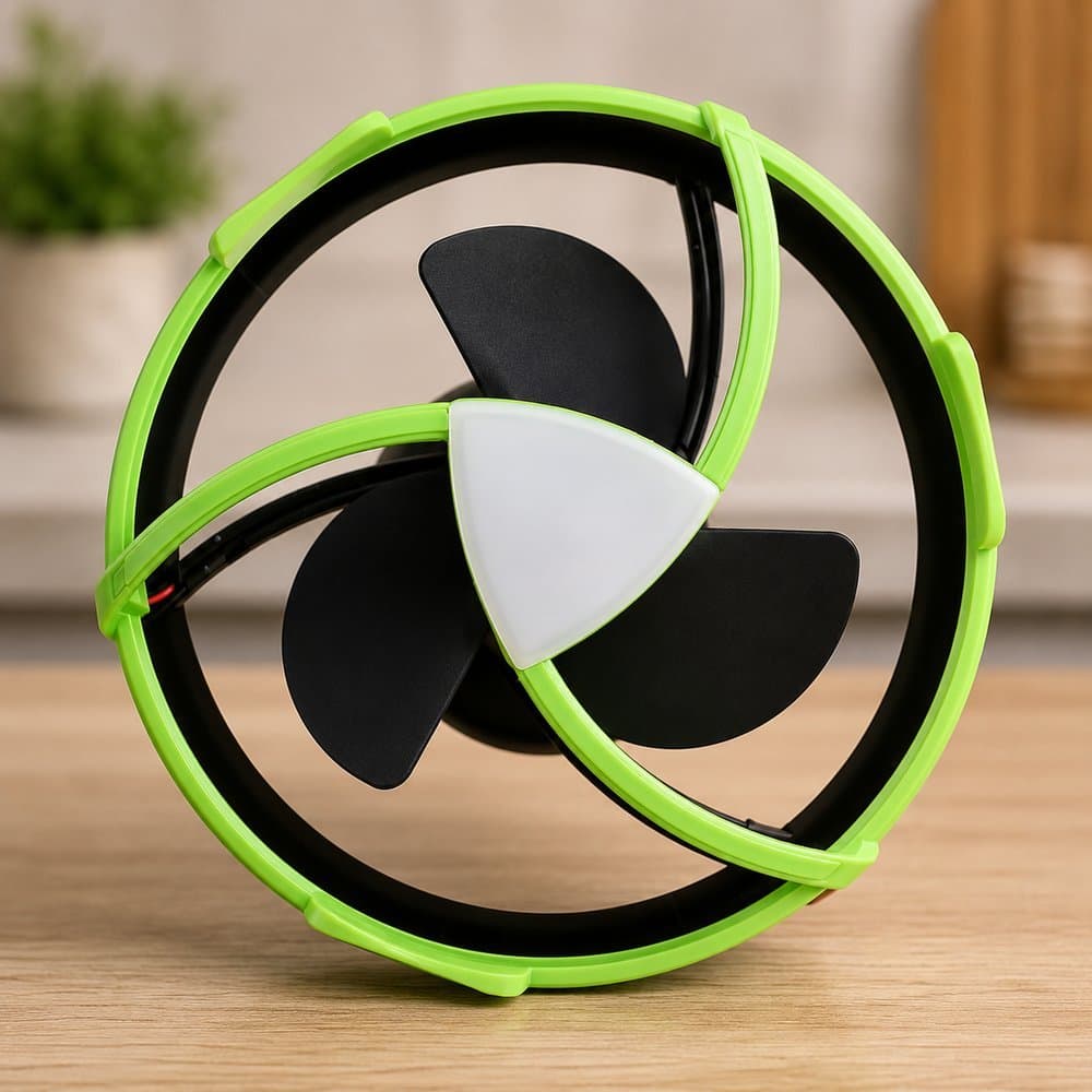 Mini Ventilador de Barraca Luz de LED com USB