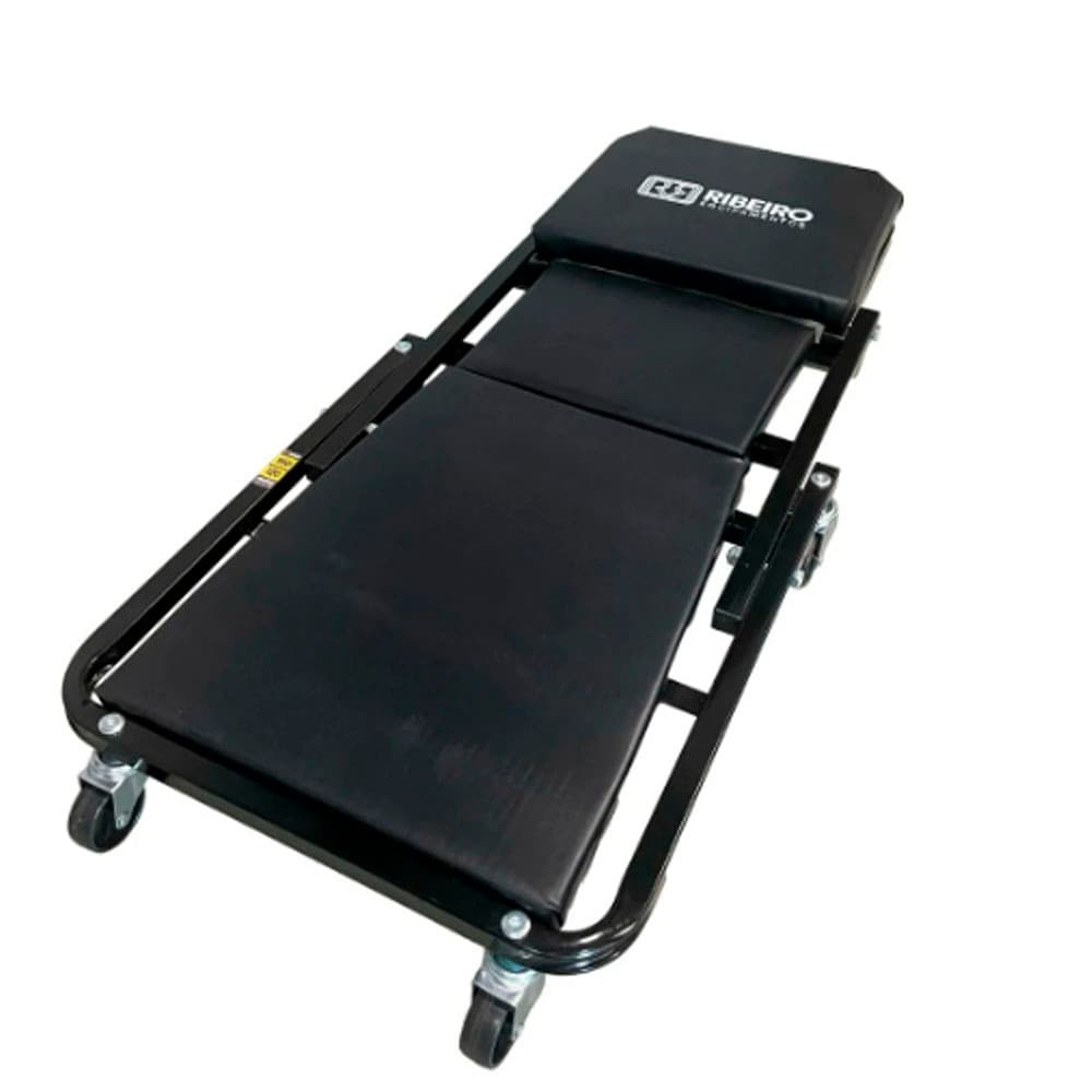 Carro Vira Banco Esteira Mecânico 2 em 1 Dobrável 150 Kg - Ribeiro Equipamentos