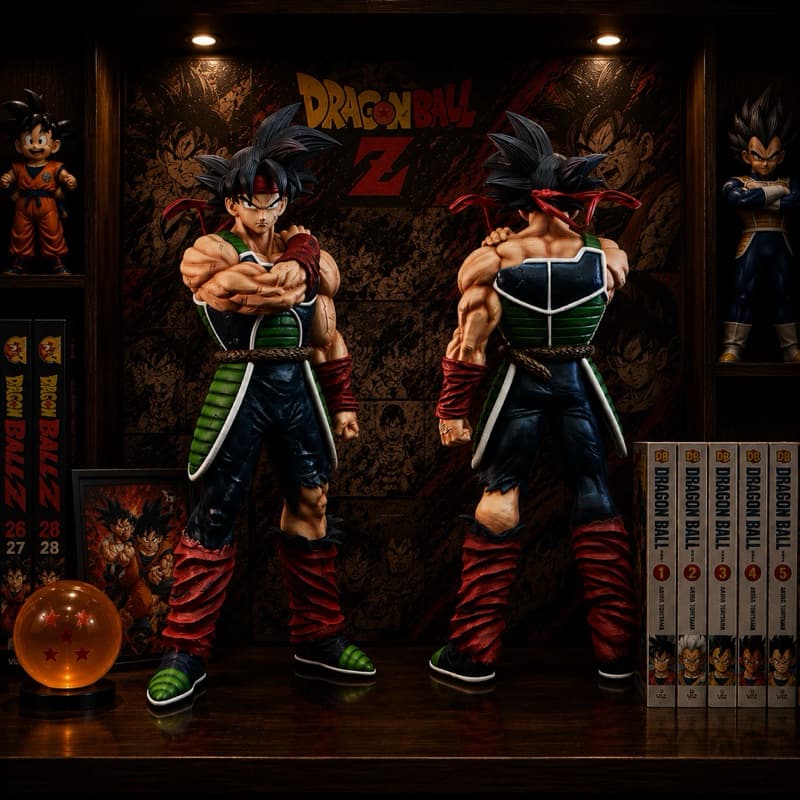 Bardock Pai De Goku 25Cm Figure Action Dragon Ball Z Bandai Original