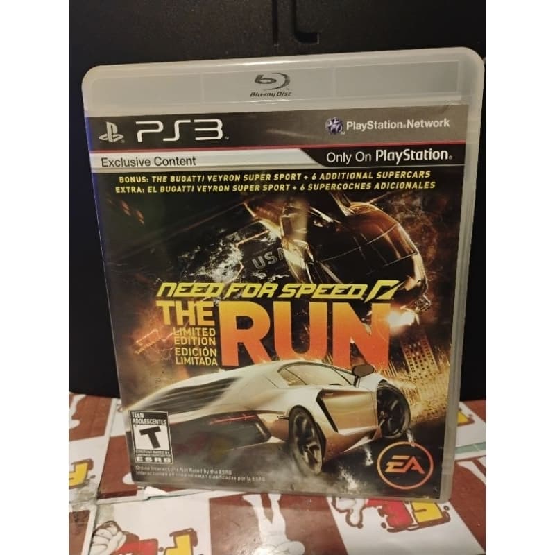Need for speed-the run PS3 Original Mídia Física