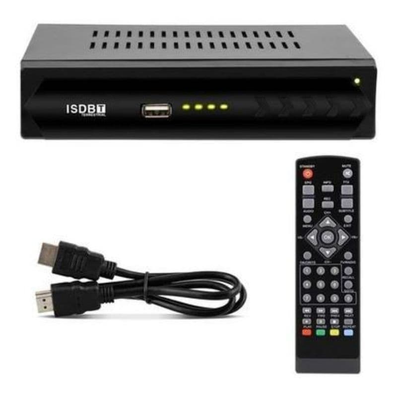 Conversor Digital De Tv - Hdmi Rca Para Tv Lcd Tubo Plasma