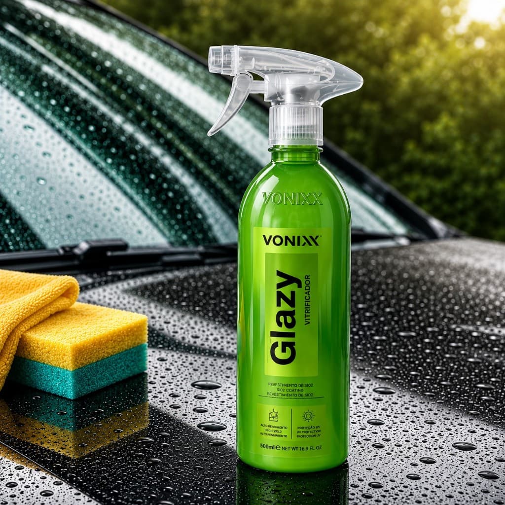 Glazy Anti Fog Vonixx Antiembaçante Vidro Limpo Automotivo 500ml