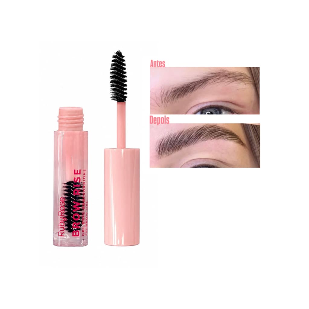 Gel Para Sobrancelhas Brow Rise Alta Durabilidade e Fixação Ruby Rose