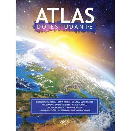 Atlas do Estudante Livro Educacional para Pesquisa e Estudos