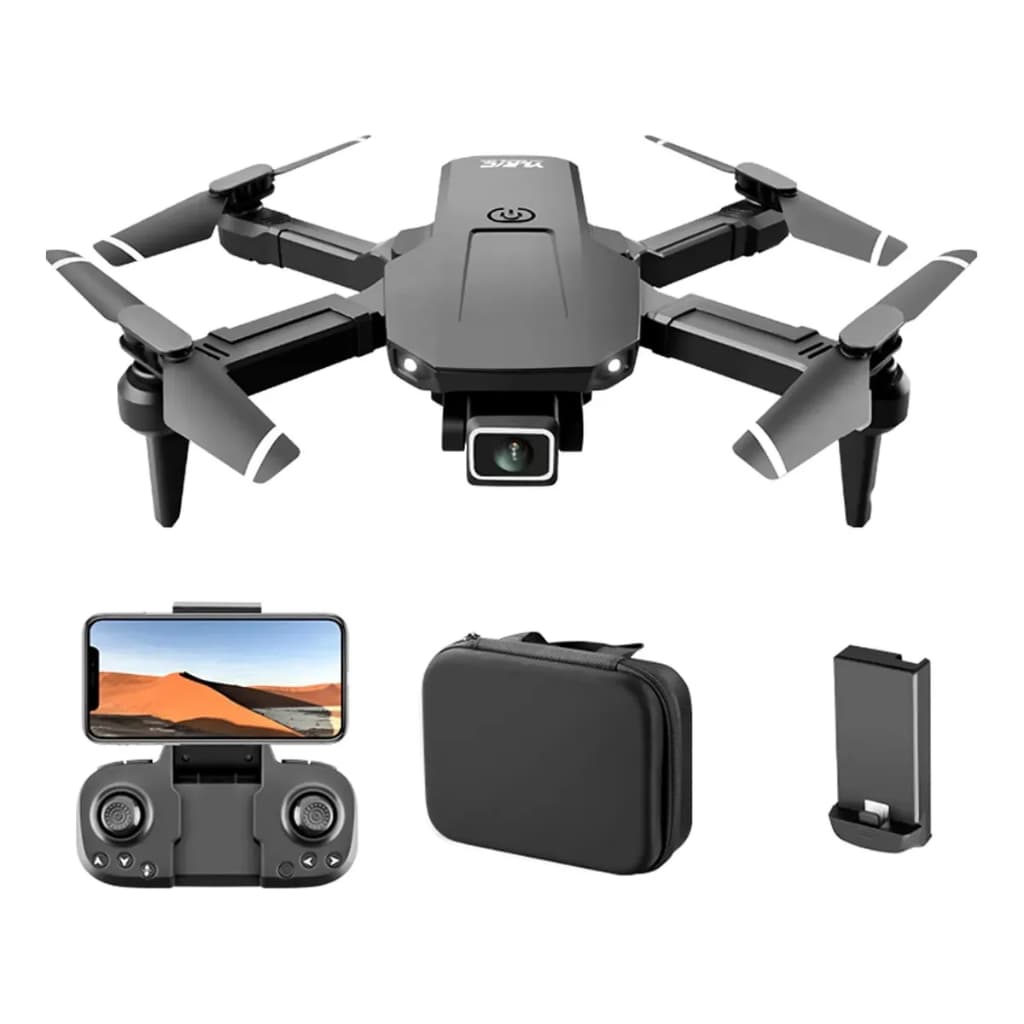 Mini Drone S68 RC Com Câmera Wi-Fi FPV Controle Remoto Portátil