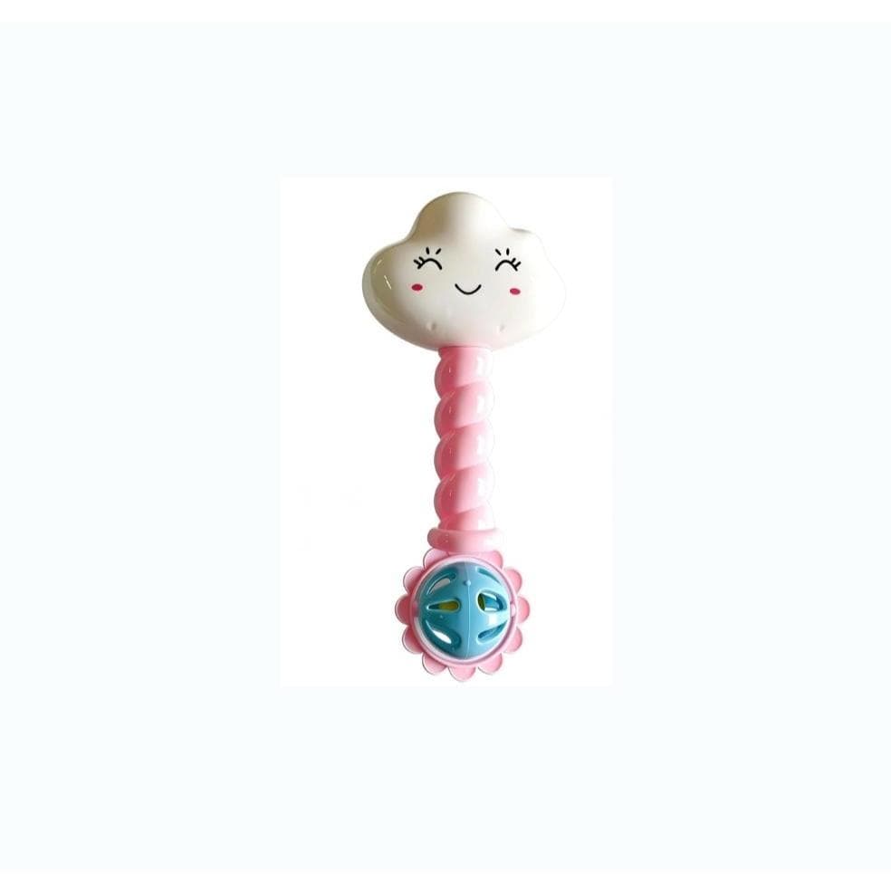 Chocalho Nuvenzinha Baby Infantil Meninos e Meninas colorido plastico