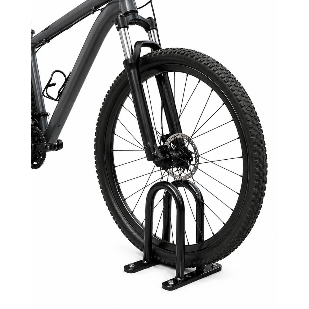 SUPORTE DE CHÃO BICICLETÁRIO REFORÇADO - PRETO