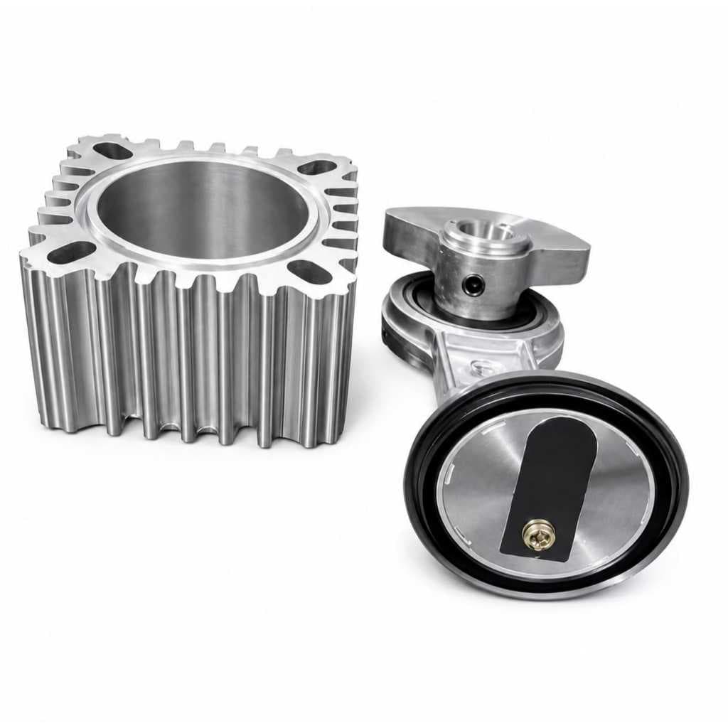 Kit Reparo de Compressor 444C Camisa e Pistão - Schroer Suspension