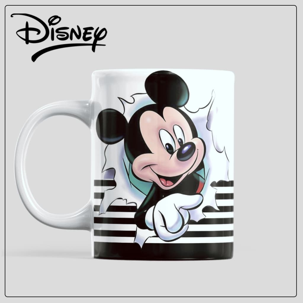 Caneca Personalizada Mickey 3D presente criativo