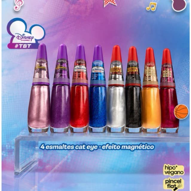 Esmaltes Impala Disney Channel Cat Eye Metalizado High School Musical, Os Feiticeiros, Hannah Montana - Escolher Cor