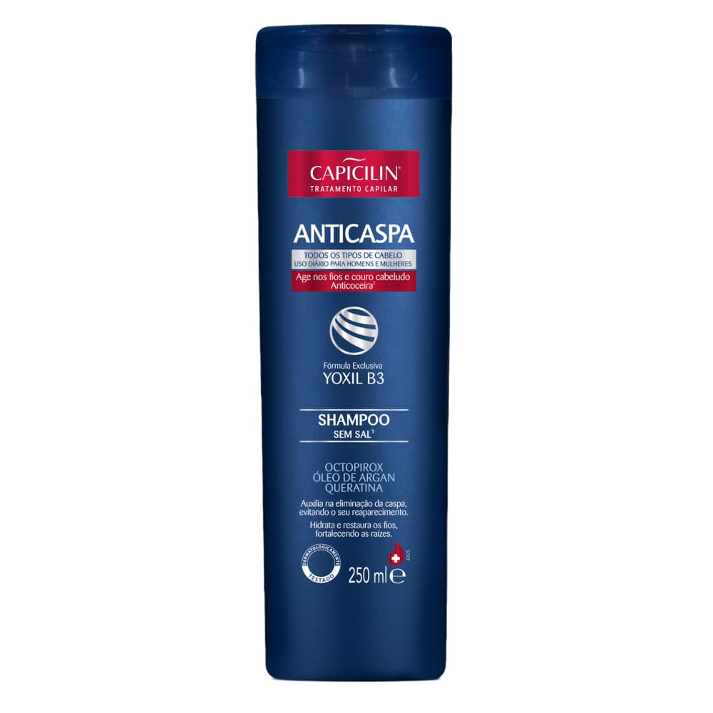 Shampoo Anticaspa 250ml Capicilin