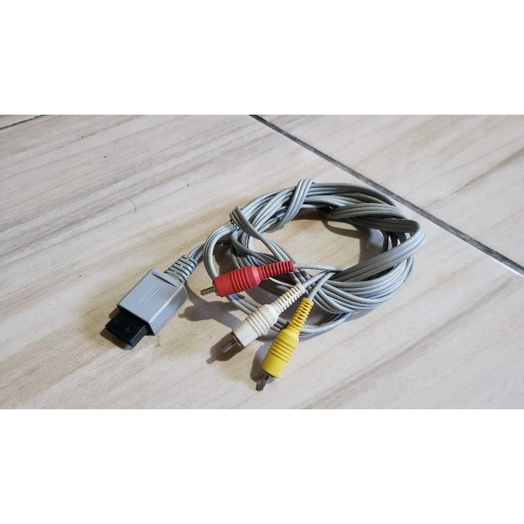 Cabo Av Original - Nintendo Wii - Tudo 100% T566
