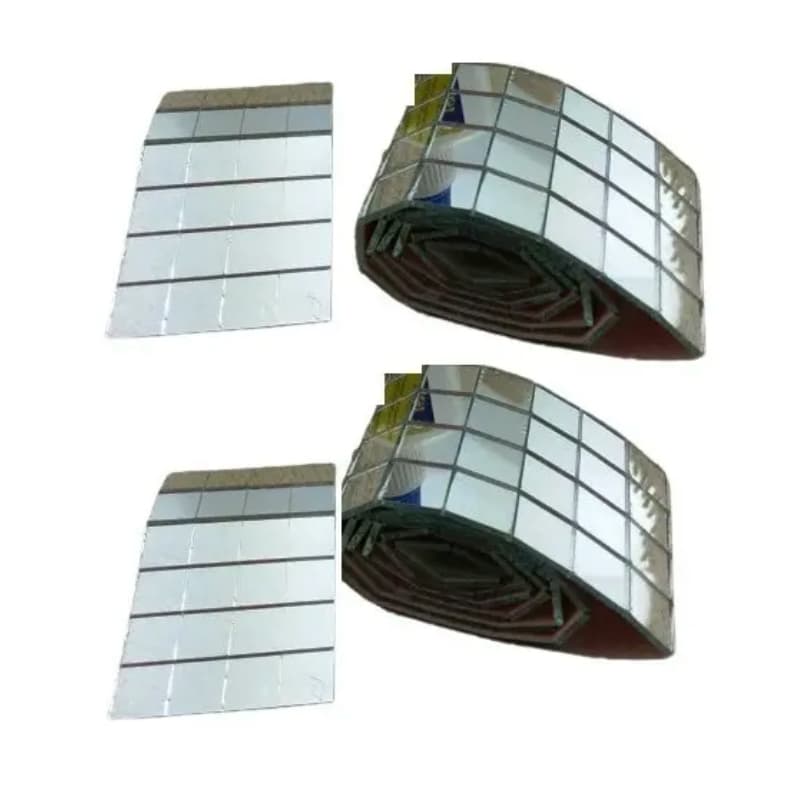 2 Mts Fita Espelhada Artesanato 1 X 1 Melhor Preço M.livre