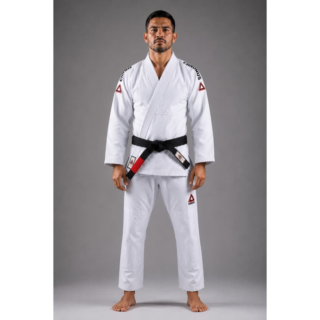 KIMONO CHRONUS STUCK JIU JITSU GI BRANCO | EDIÇÃO LIMITADA