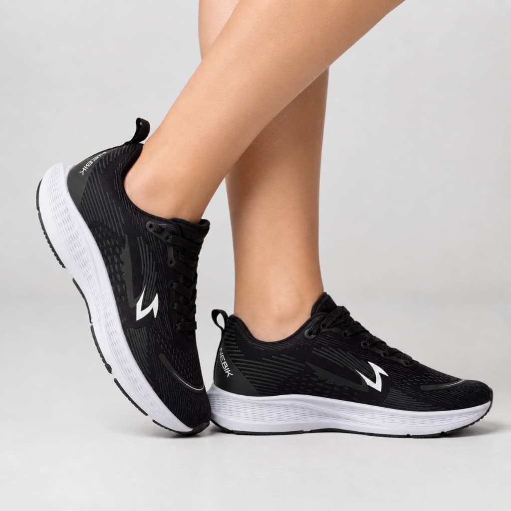 Tênis Feminino Masculino Esportivo Leve Confortável Resistente Academia Caminhada Antiderrapante