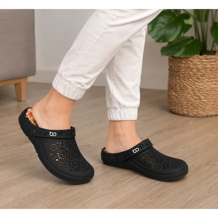 Sapato Ortopedico Feminino Confortavel Boa Onda Nellie Babuche