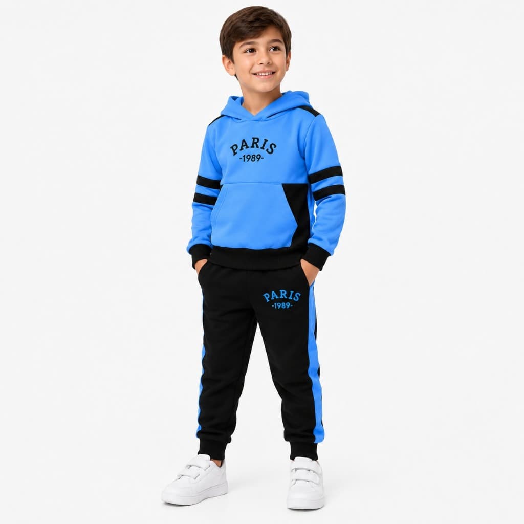 conjunto abrigo infantil moletom menino calça e casaco de frio
