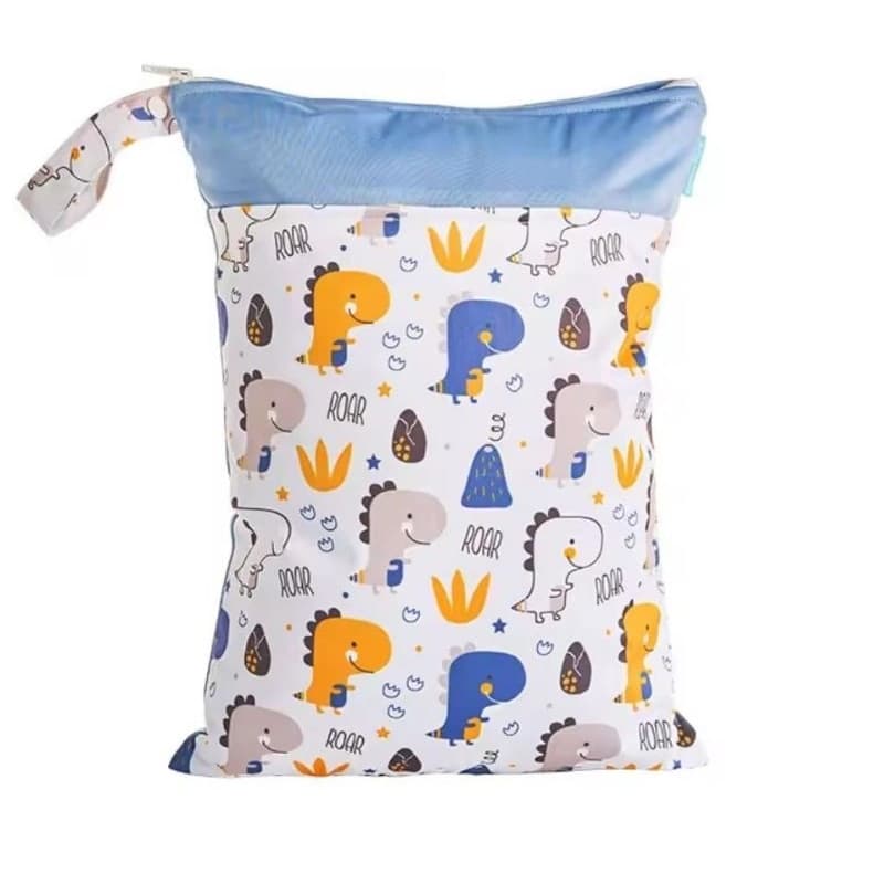 Saco bag impermeável infantil para fralda ecológica/roupas úmidas creche natação praia