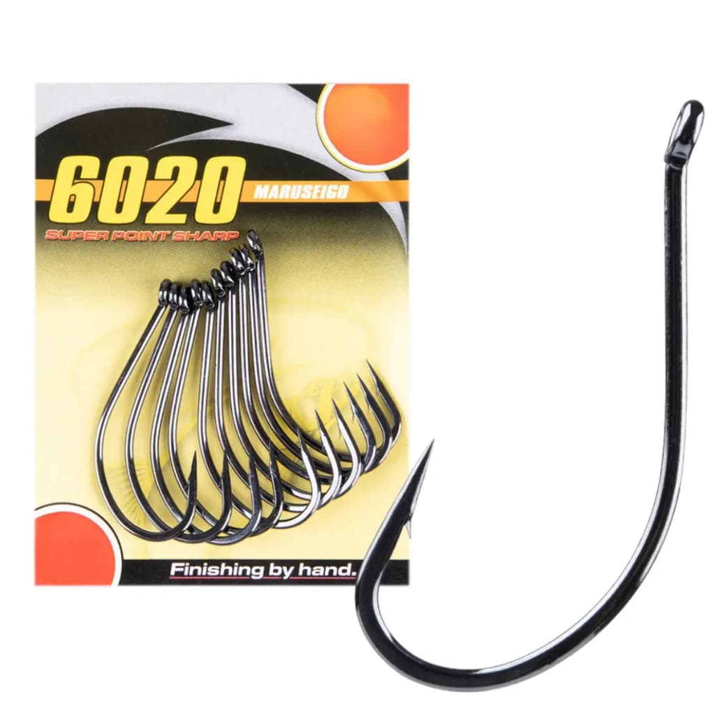 anzol de pesca maruri 6020 maruseigo com 10 peças N 24