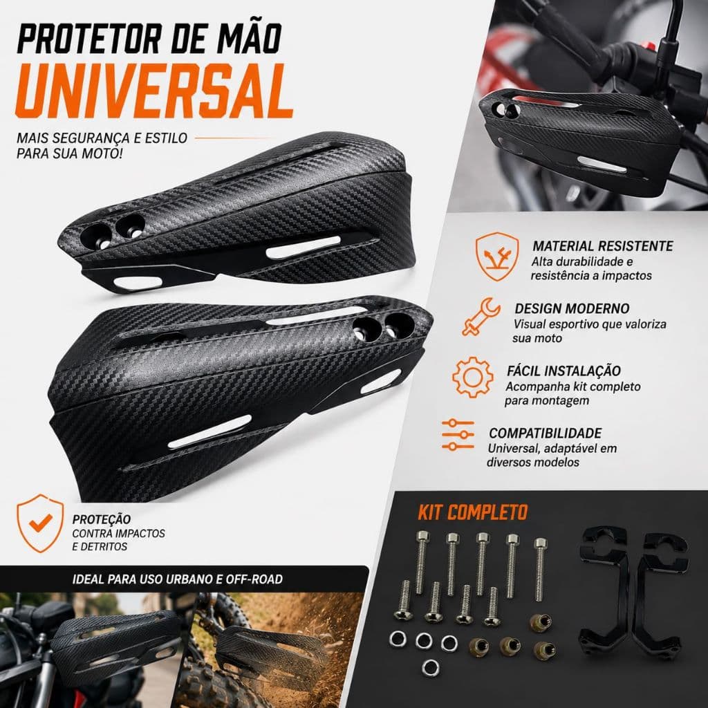 PROTETOR DE MÃO  RX NYLON PRETO