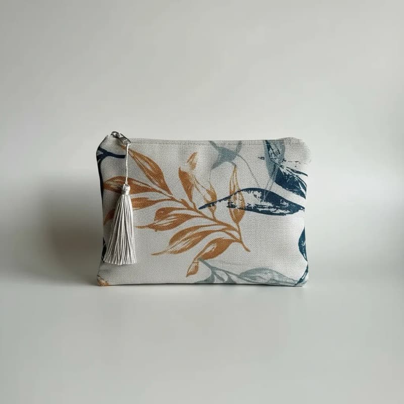 Necessarie em Linho . Festa de casamento , lembrancinhas , necessaire dia a dia