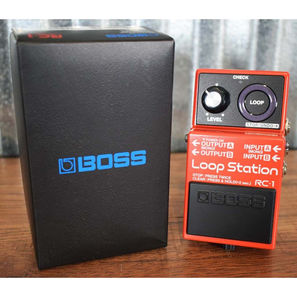 Pedal Boss RC-1 Loop Station Estado de NOVO