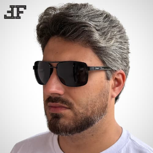 Oculos De Sol Masculino General Preto Demolidor Original