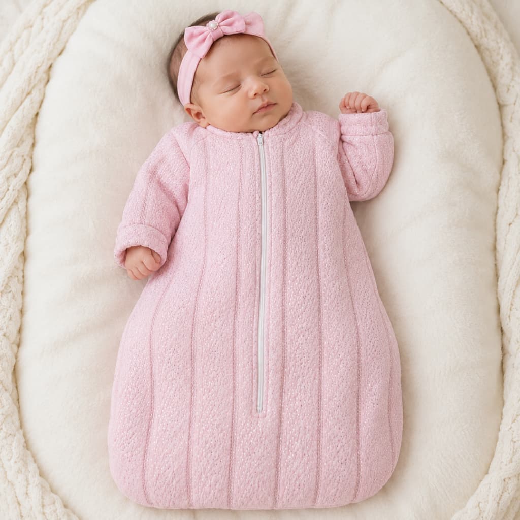 Saco de Dormir Menina e Menino para bebê 0-10 meses