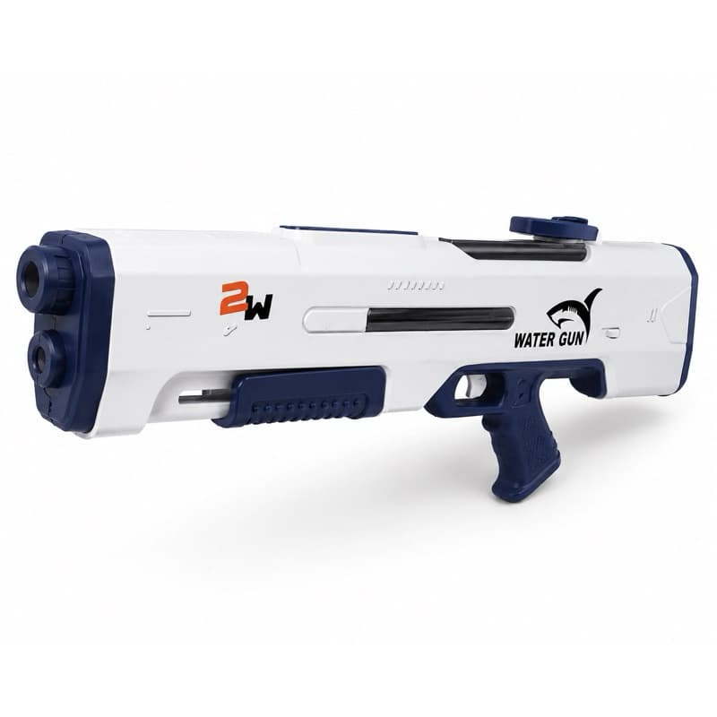 Pistola de Água Elétrica 2W Recarregável Automática Sucção Water Gun Infantil Praia Piscina