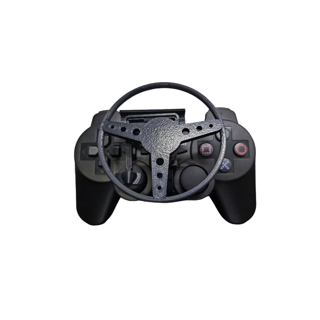 PS3 - Mini Volante V2 Para Controle Ps3 (Qualidade Premium com Camada Reforçada)