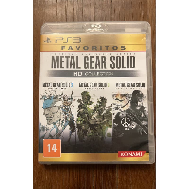 Metal Gear Solid HD Collection PS3