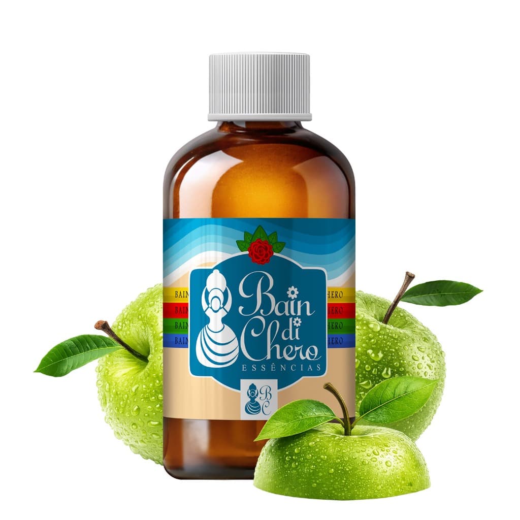 Essência Aromatizante Óleo Lipossolúvel Para Velas Aromaticas e Incensos - Maçã Verde 500ml