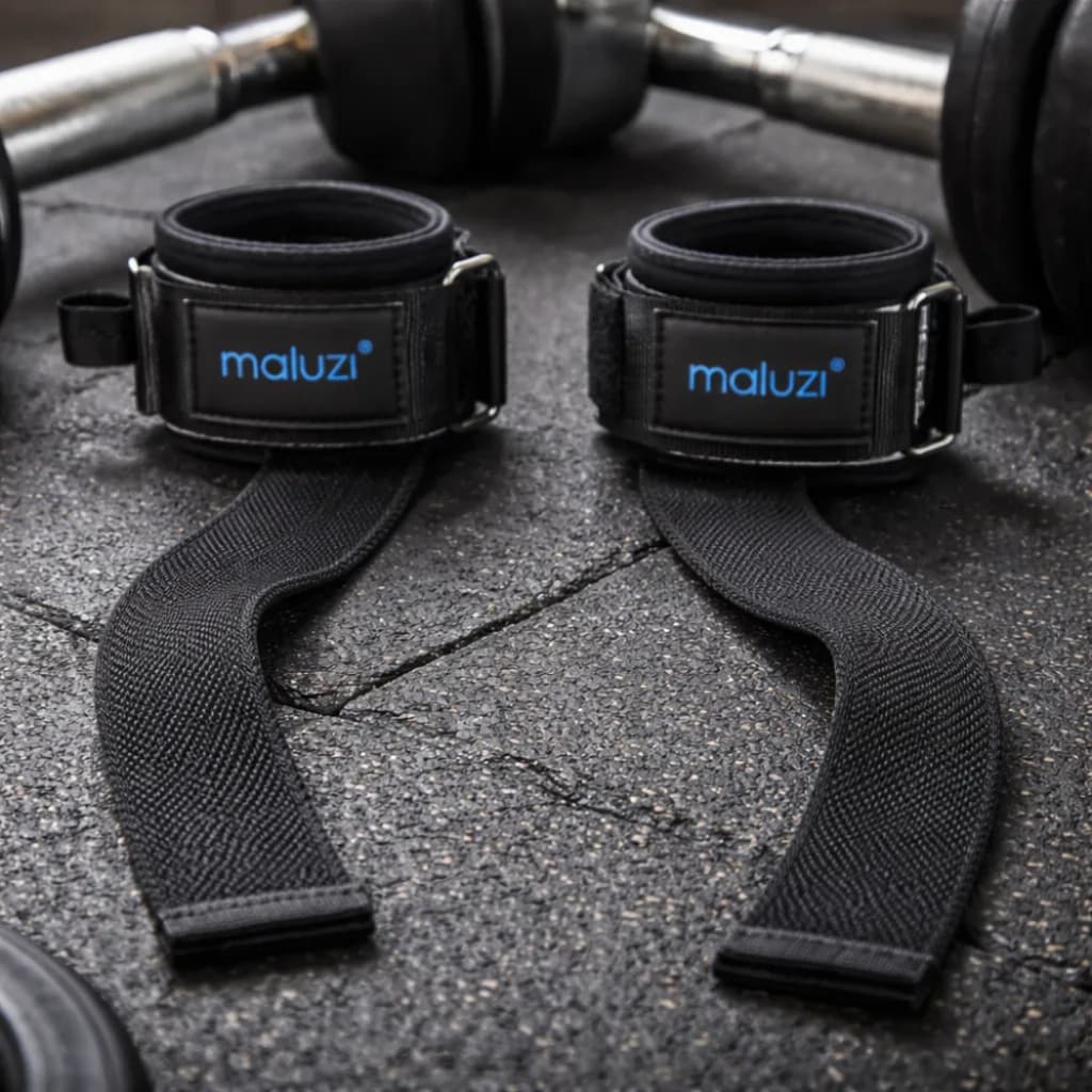 Straps Munhequeira PRÓ Profissional 100% Algodão Crossfit Musculação Alta Resistência Ajustável-1 PAR PRONTA ENTREGA