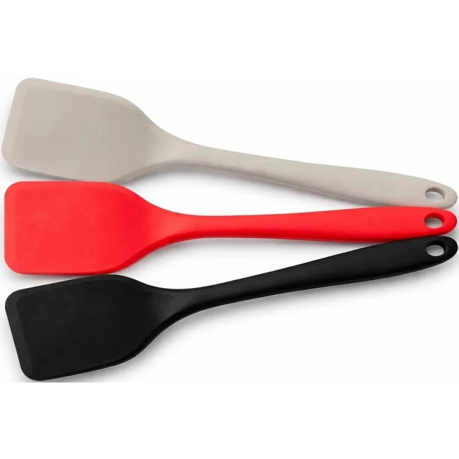 Espátula de Silicone 30 cm Brinox Ideal para Preparos Sem Danificar Suas Panelas