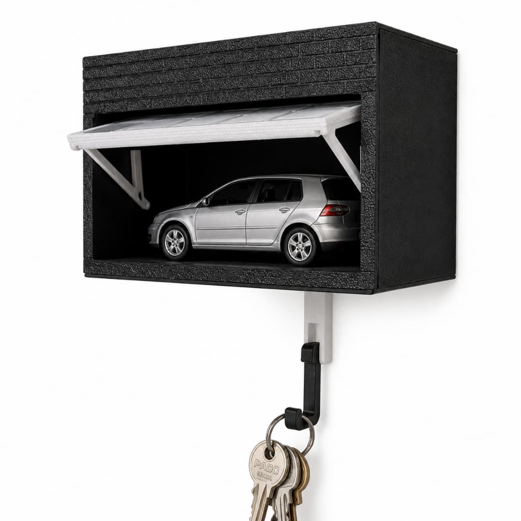 Porta Chaves Garagem HotWeels