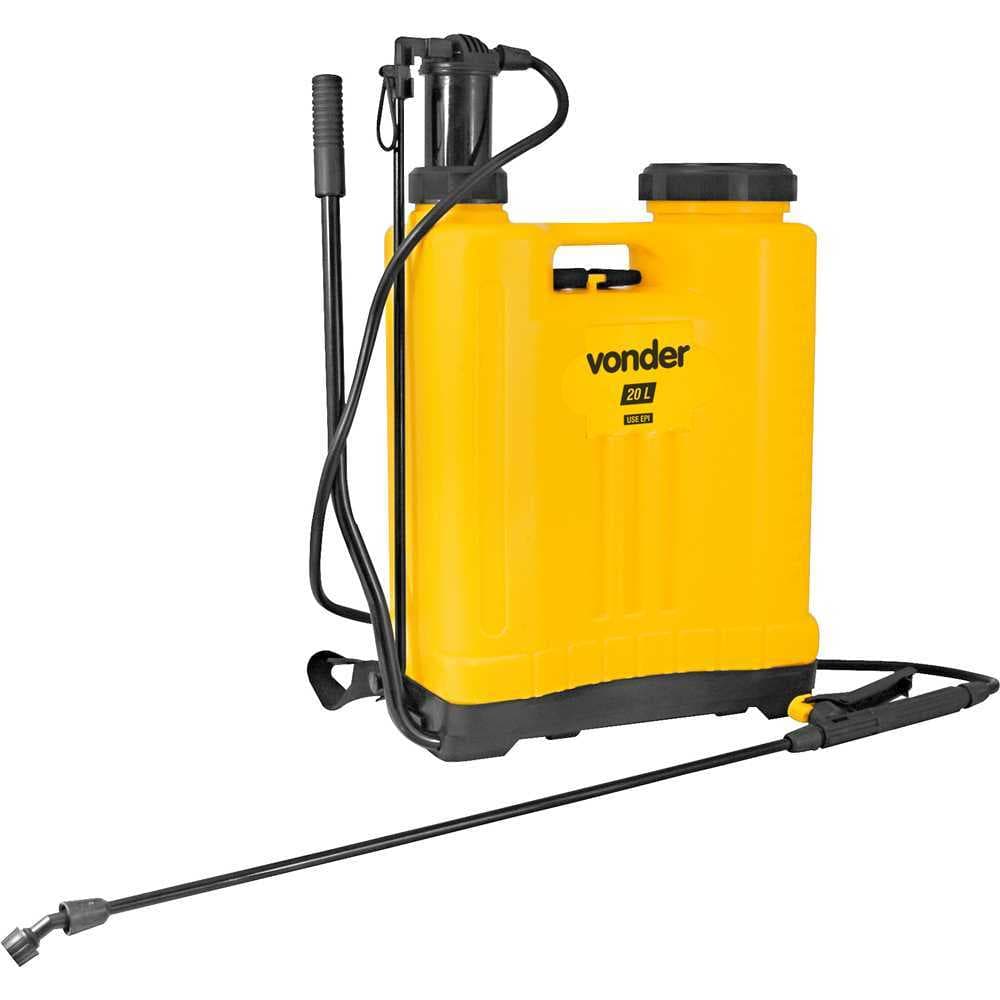 Pulverizador Costal Manual 20L Vonder PC020 Agrícola Jardim Hortas Bico Regulável