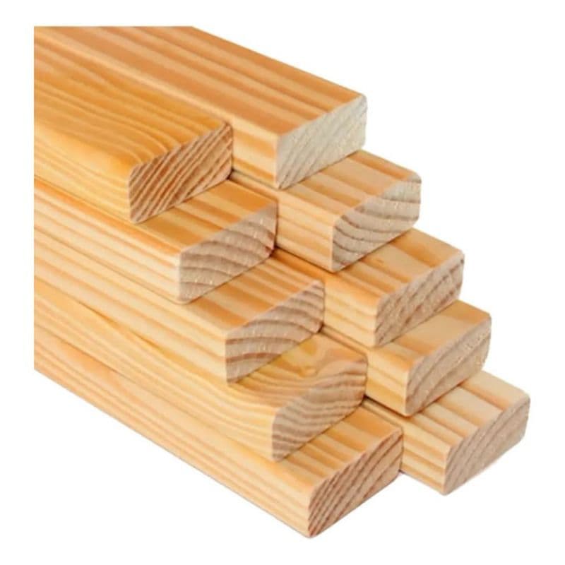 kit 15 ripas de madeira pinus aparelhada.