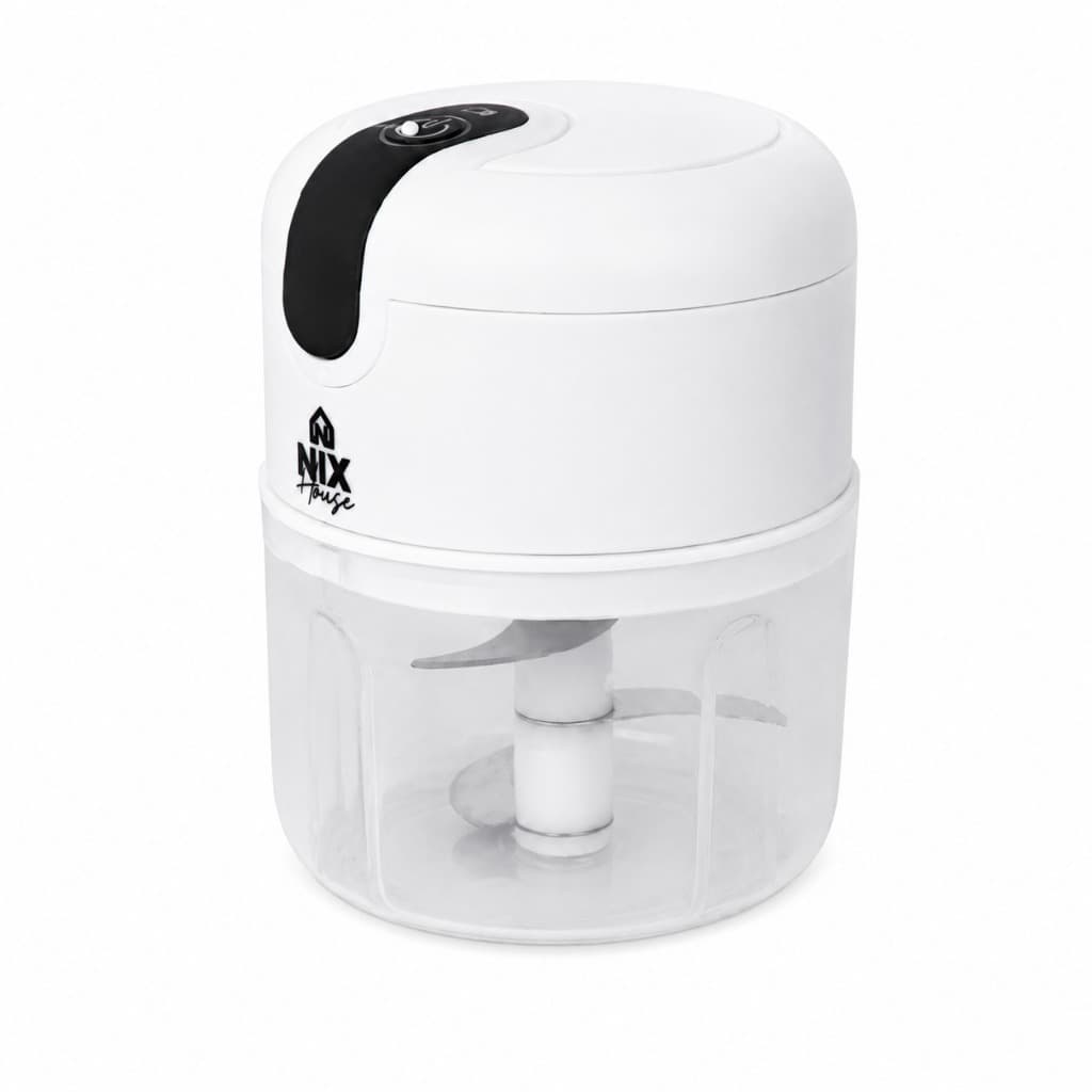 Mini Processador Recarregável USB 250ML Elétrico De Alimentos Carne Vegetais