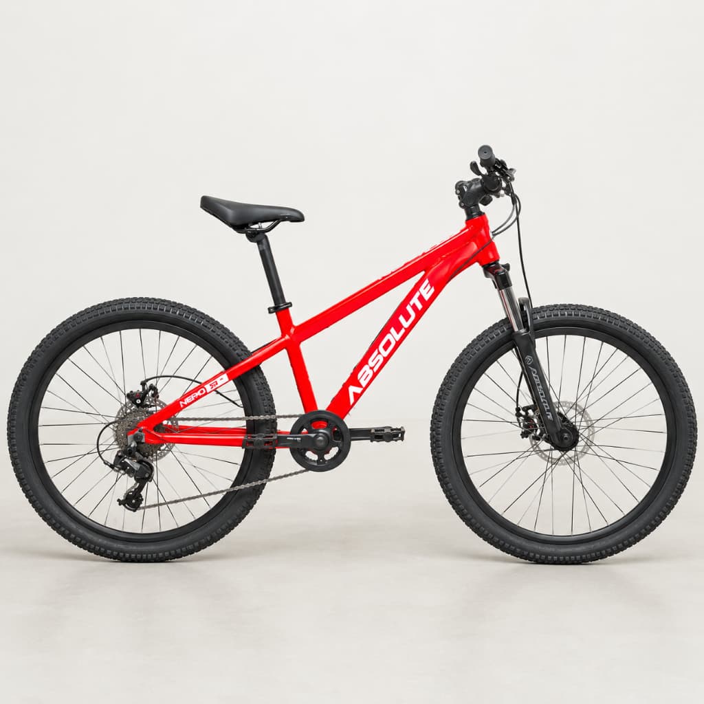 Bicicleta Nero JR Aro 24, 7 velocidades, cubos em rolamento e catraca barulhenta